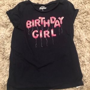 Birthday Girl Shirt - Size 7